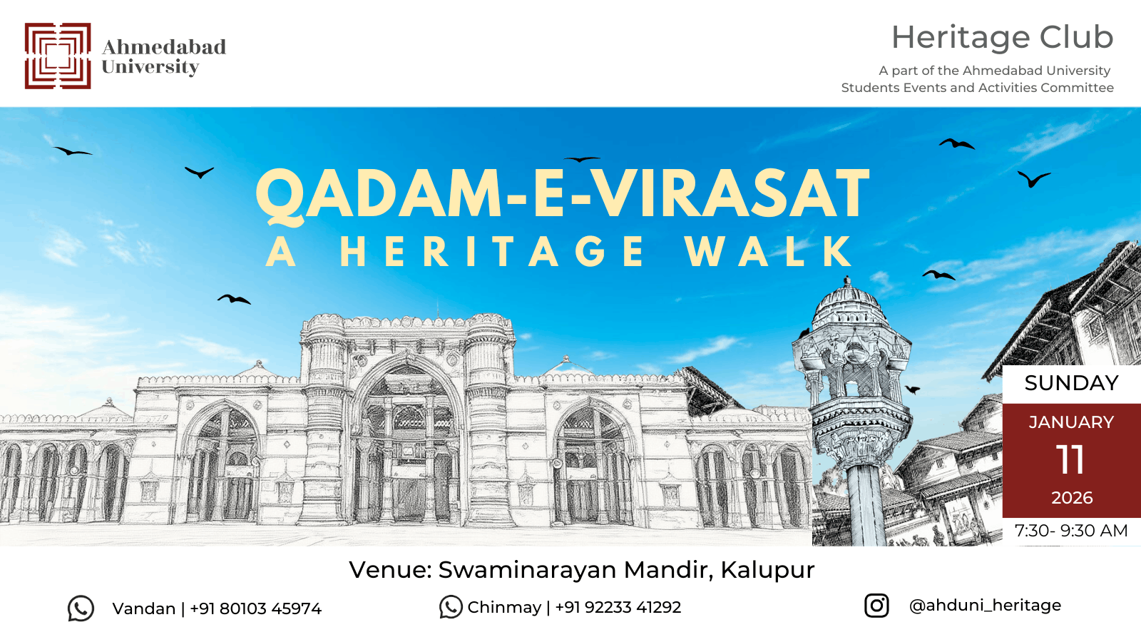 Qadam-E-Virasat: A Heritage Walk