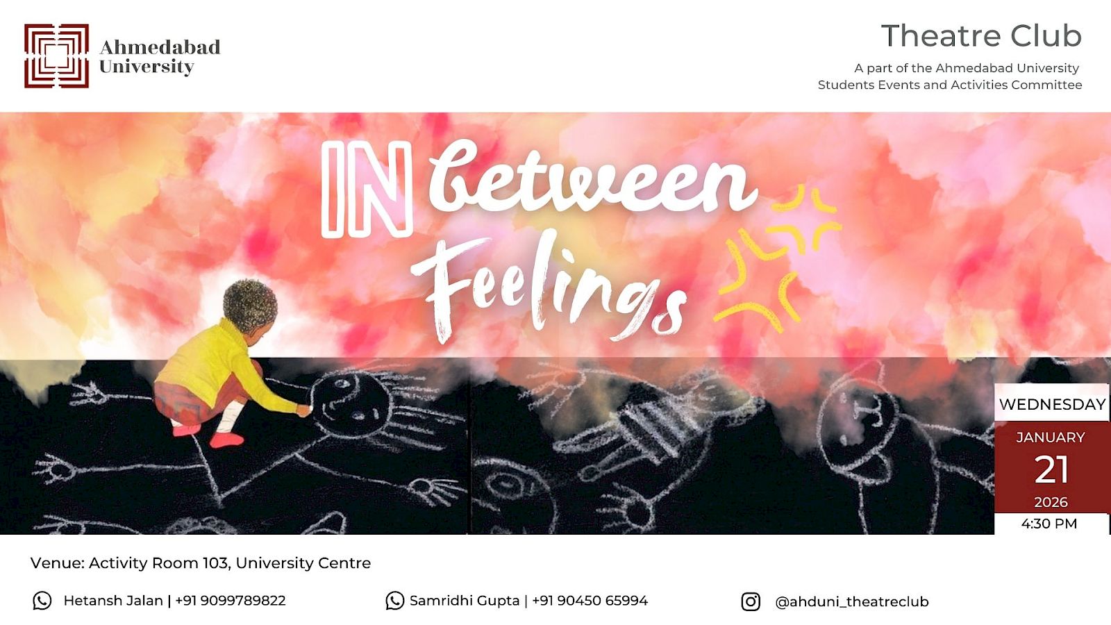 Theatre Workshop: In Between Feelings