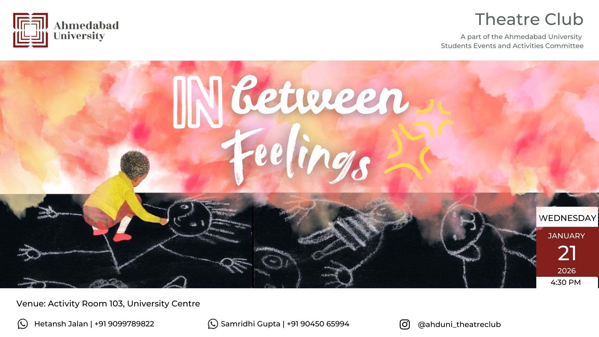 Theatre Workshop: In Between Feelings