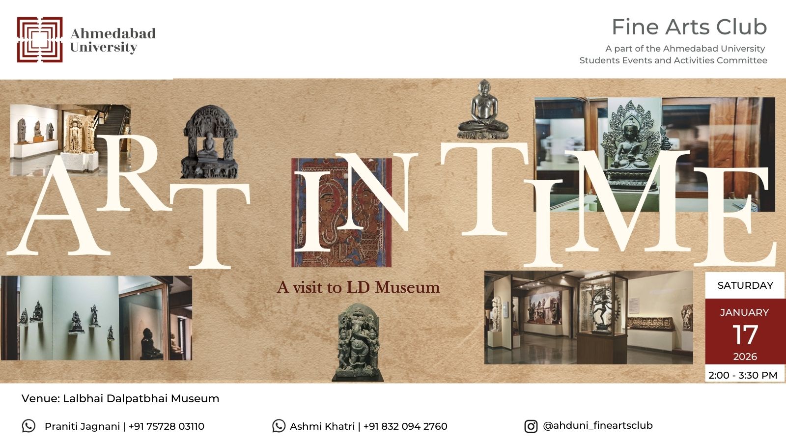 Art In Time: Visit to LD Museum