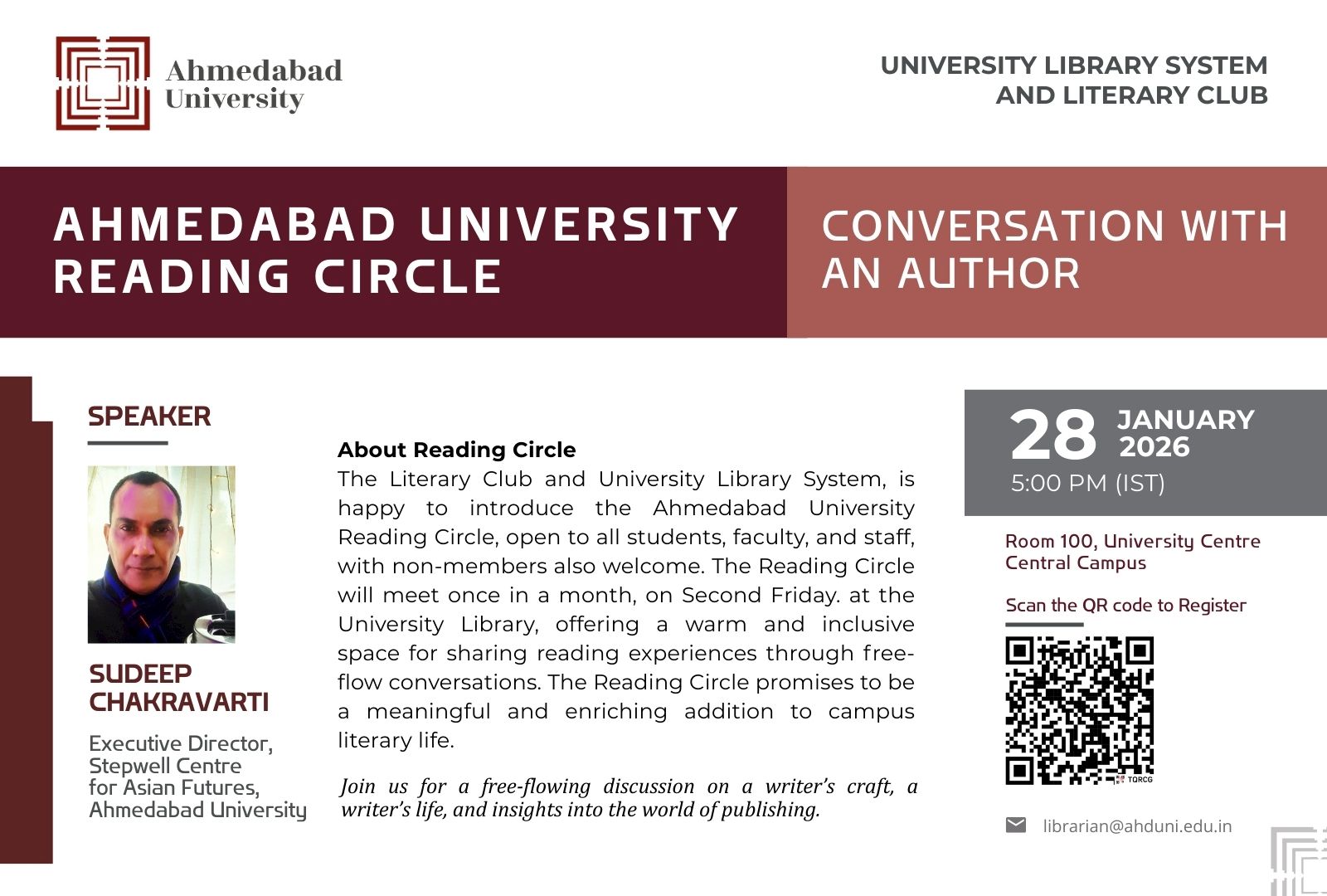 Reading Circle: A Conversation with Author