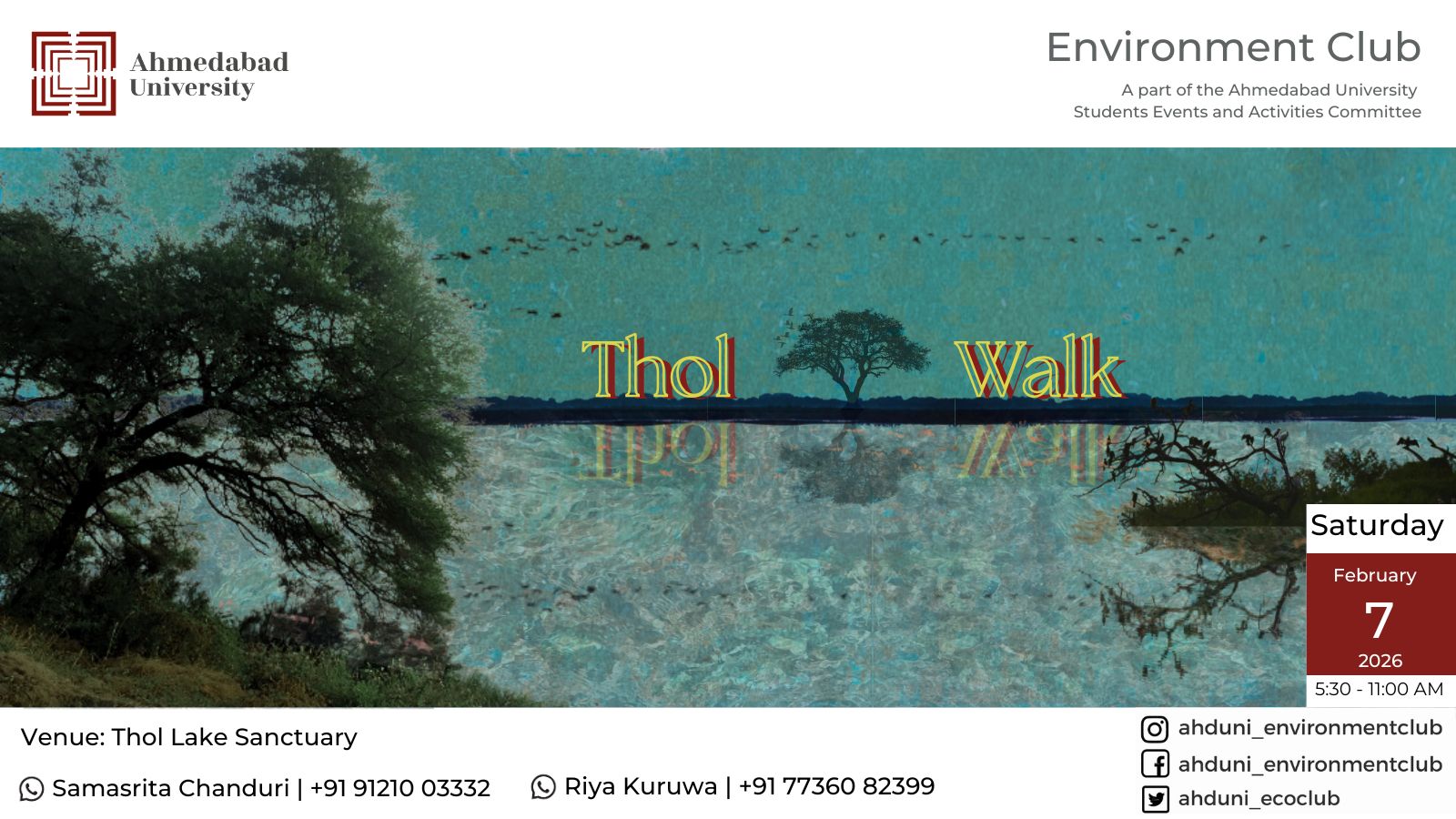 Thol Bird Sanctuary Walk