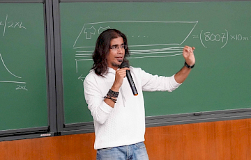Manasij Ganguli, Speaker at Ahmedabad University