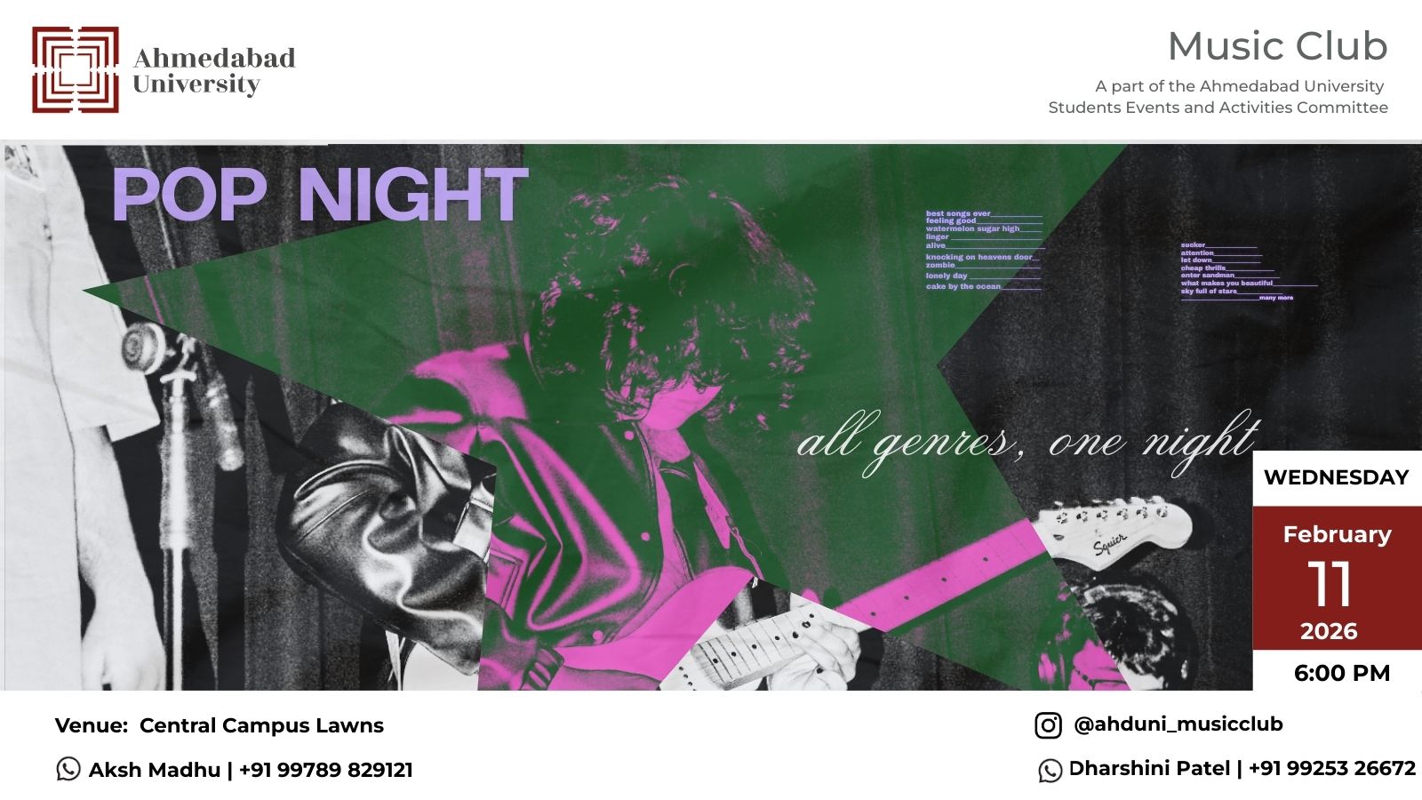 Pop Night 2026