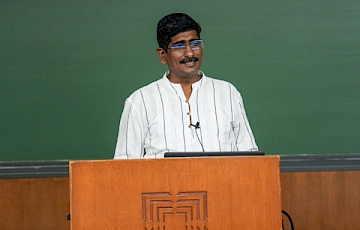 S. Anantha Ramakrishna, Speaker at Ahmedabad University