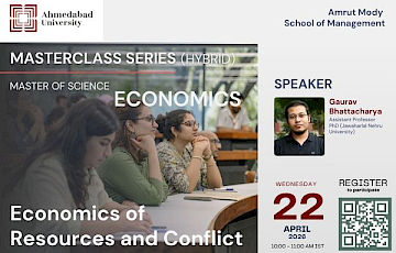 Economics of Resources and Conflict