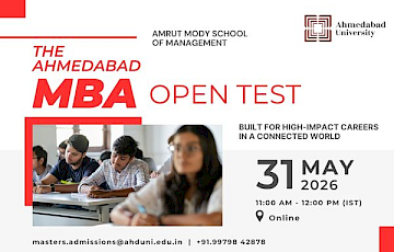 Ahmedabad MBA: AMSOM Open Test