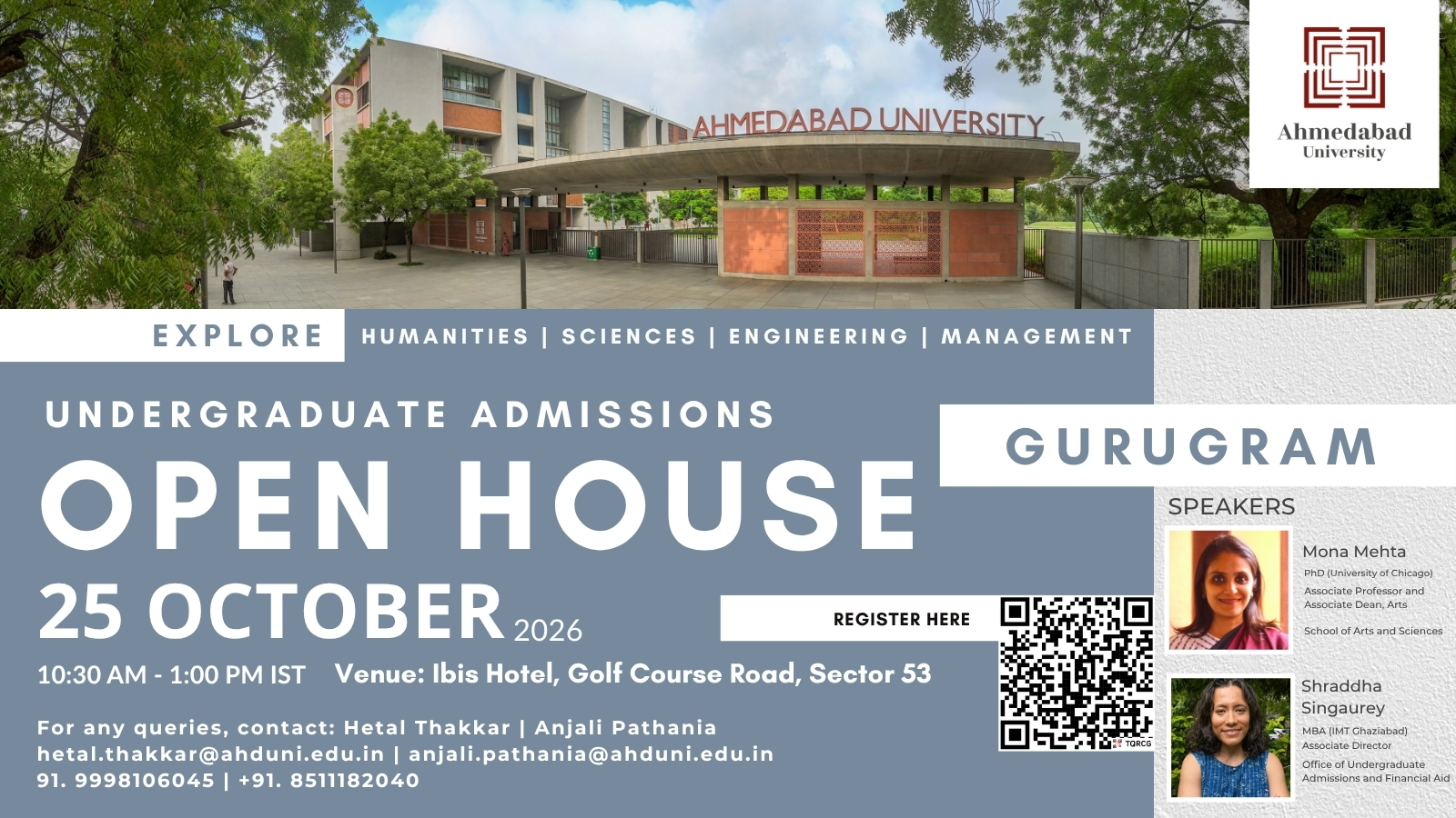 Undergraduate Admissions Open House: Gurugram