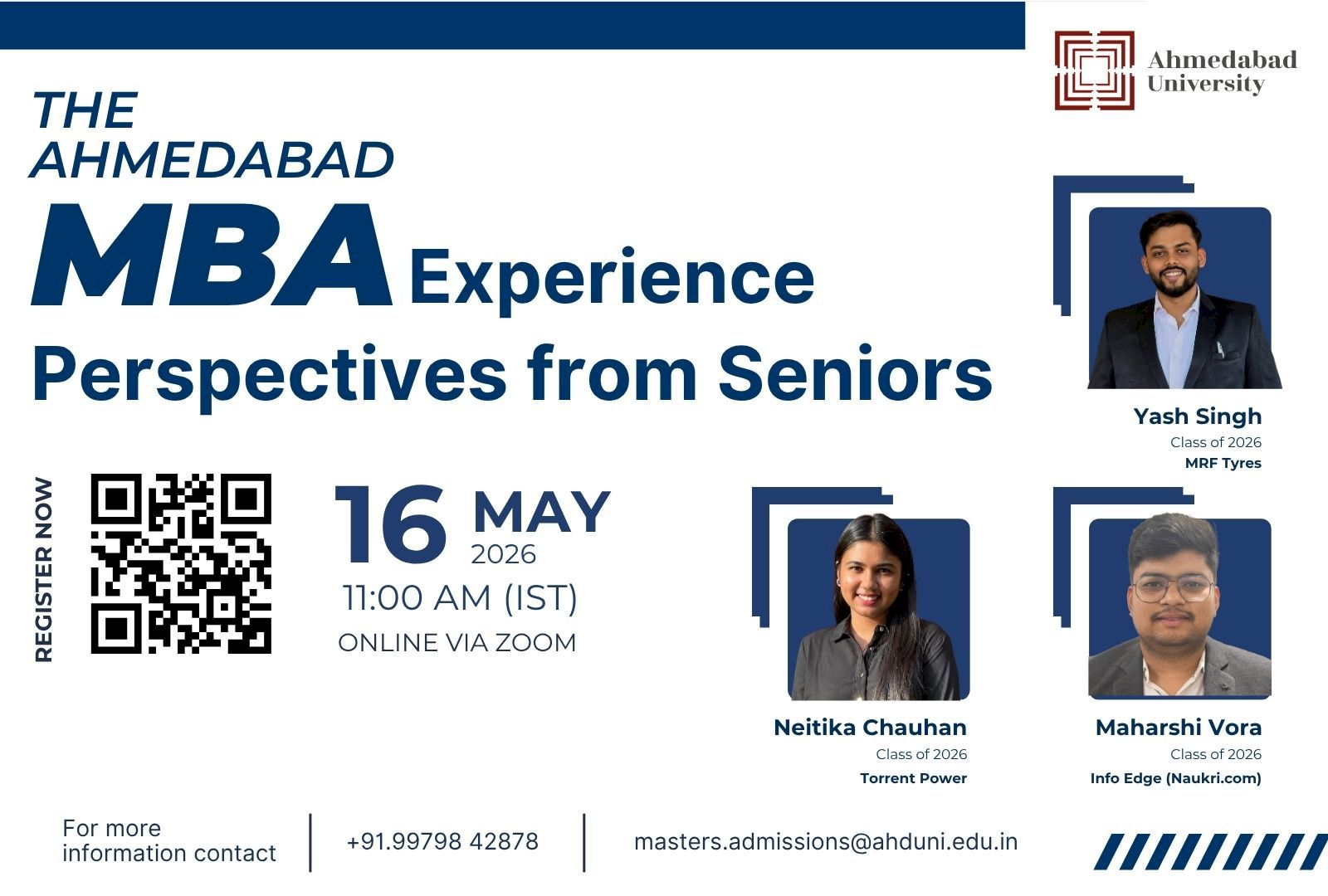 The MBA Experience: Perspective from Seniors