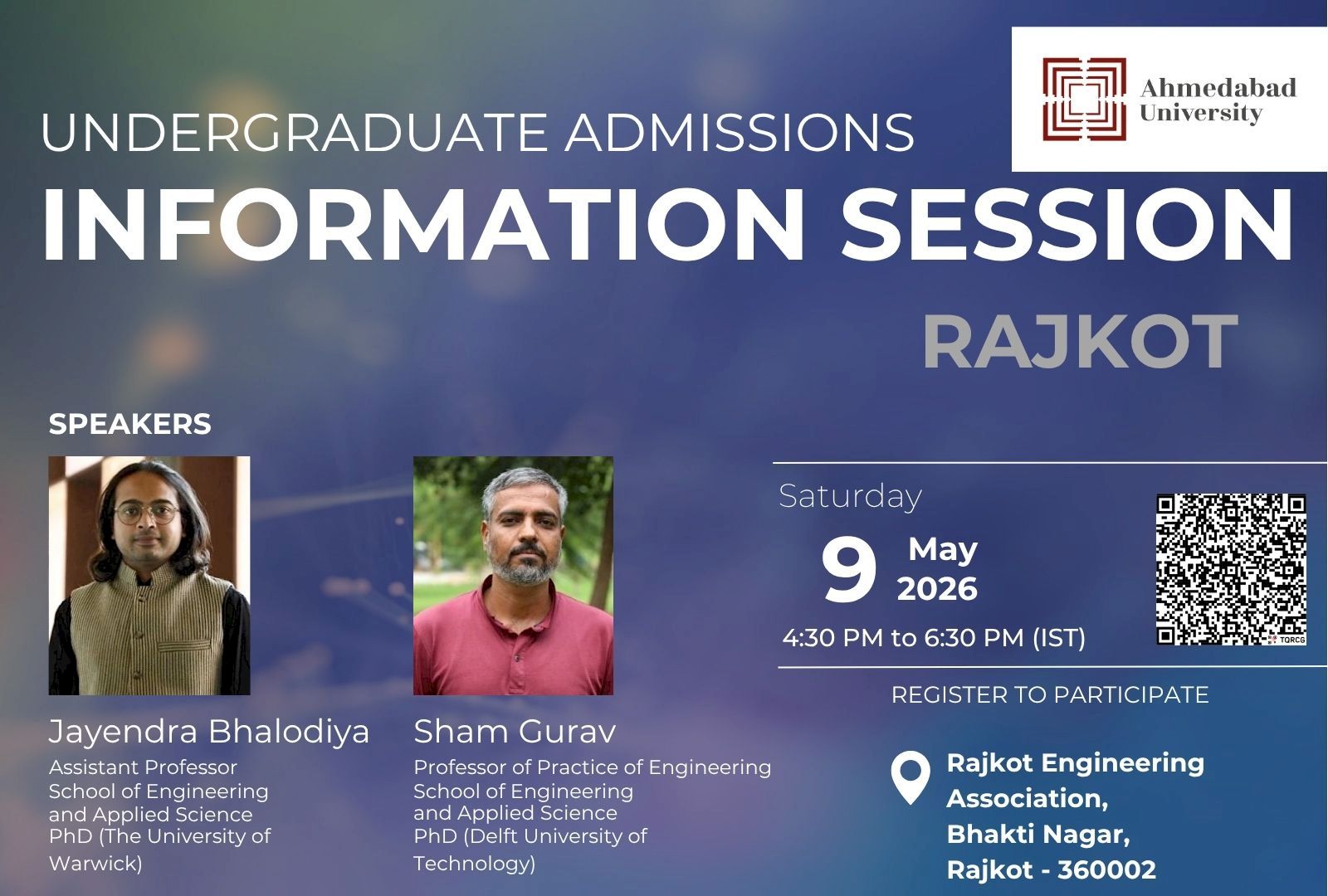 Undergraduate Admissions Open House: Rajkot