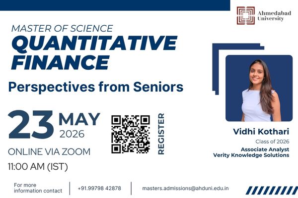 MS in Quantitative Finance: Perspectives from Seniors