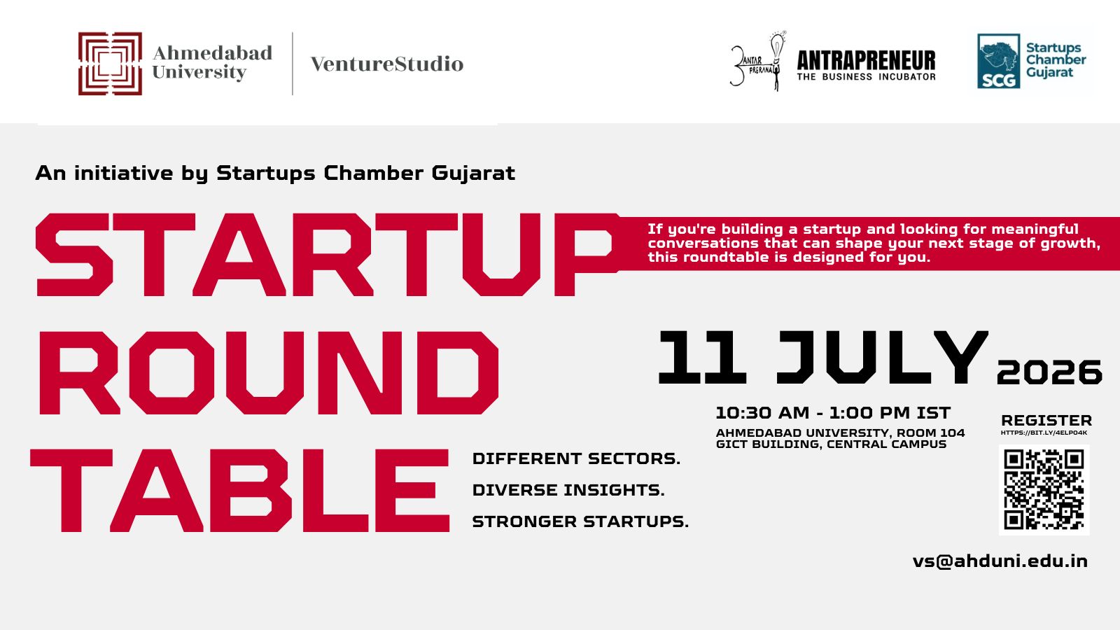 Startup Round Table