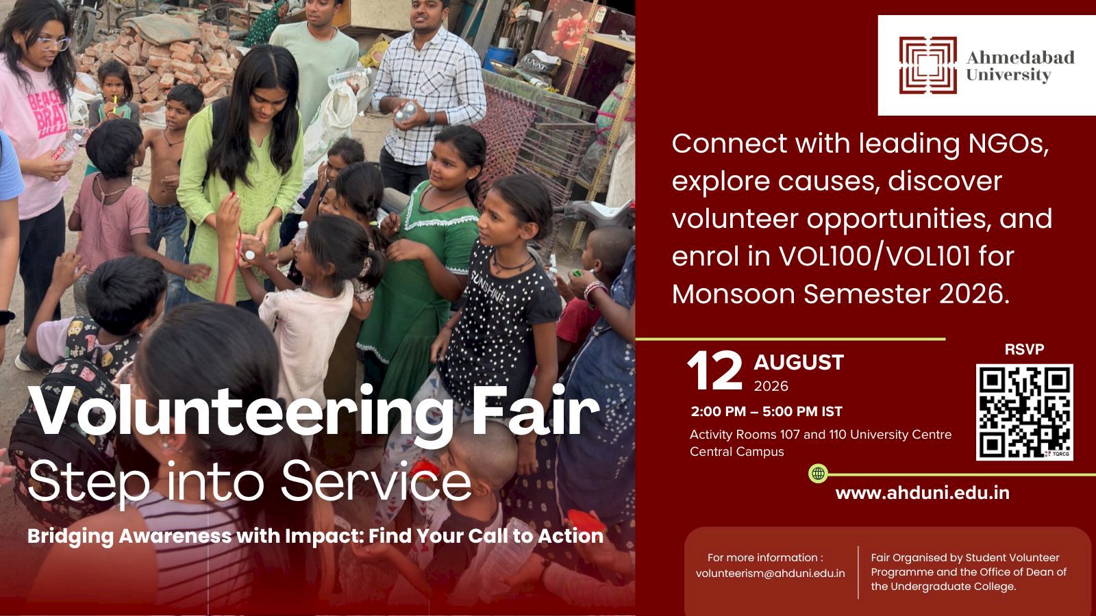Volunteering Fair: Step into Service