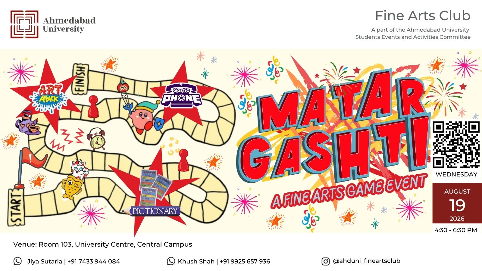 Matargashti - A Fine Arts Game Night