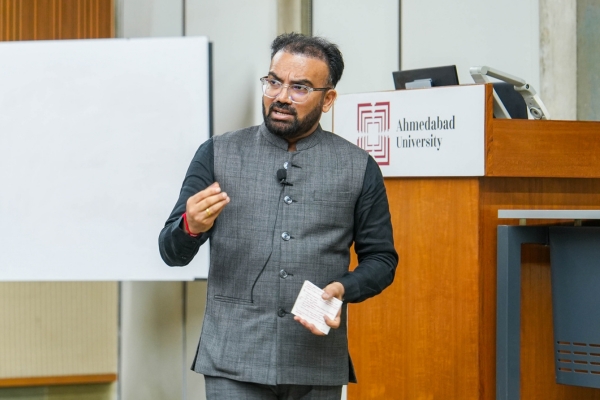Amit Jain, Speaker at Ahmedabad University