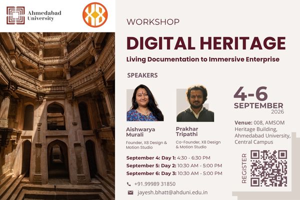 A THREE-DAY WORKSHOP-DIGITAL HERITAGE: Living Documentation to Immersive Enterprise