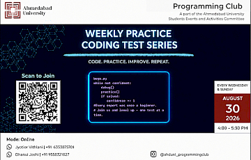 Weekly Practice Coding Test Series