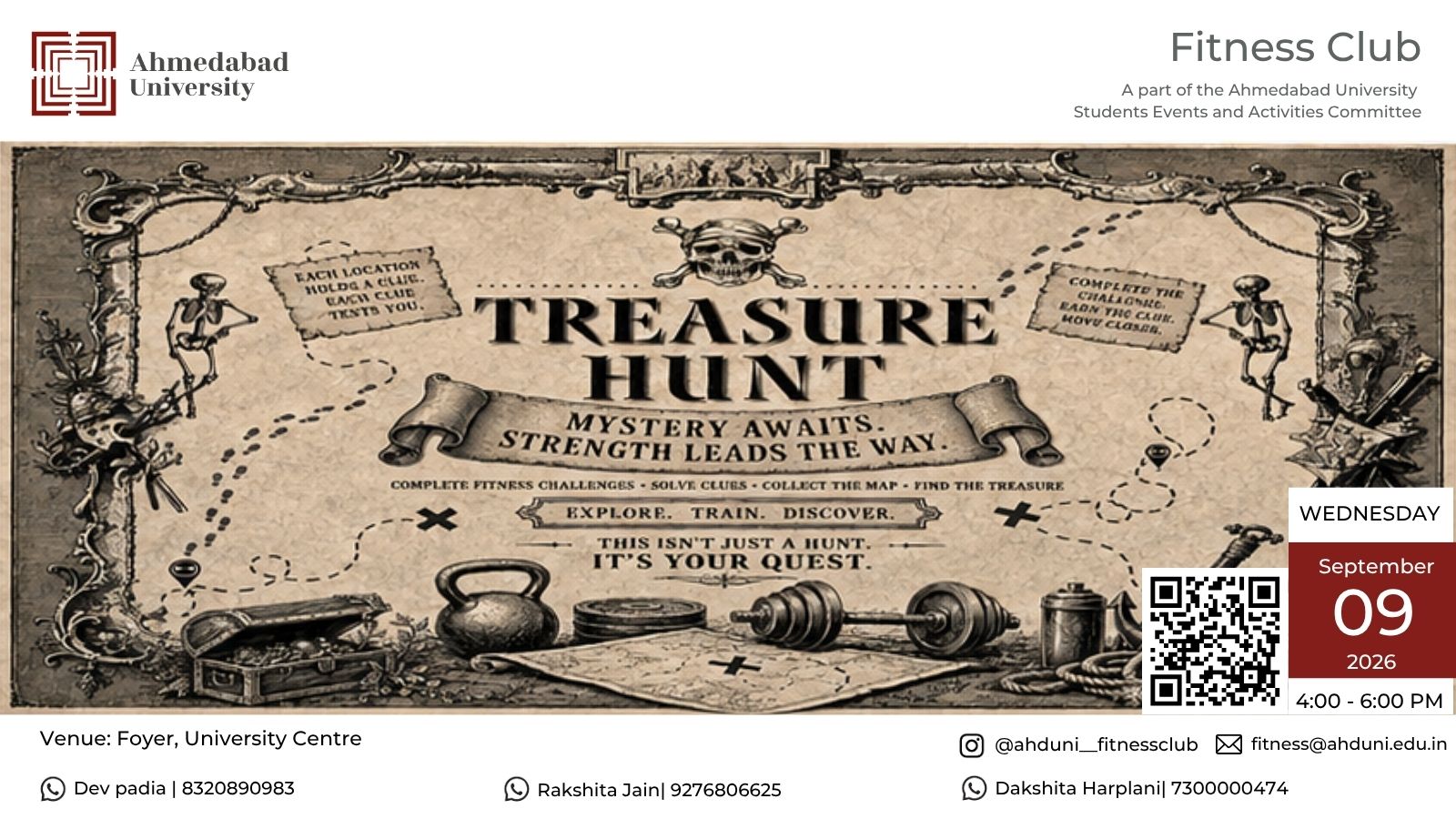 Treasure Hunt | Fitness Club