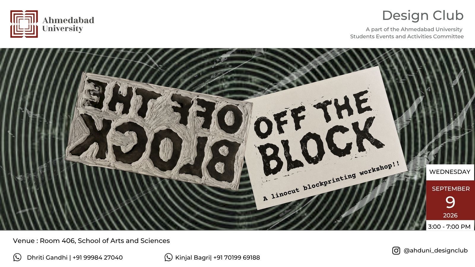 Off the block
