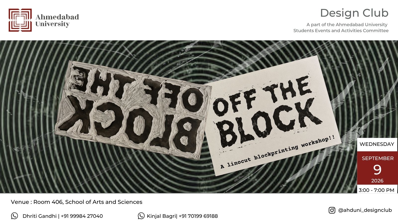 Off the block
