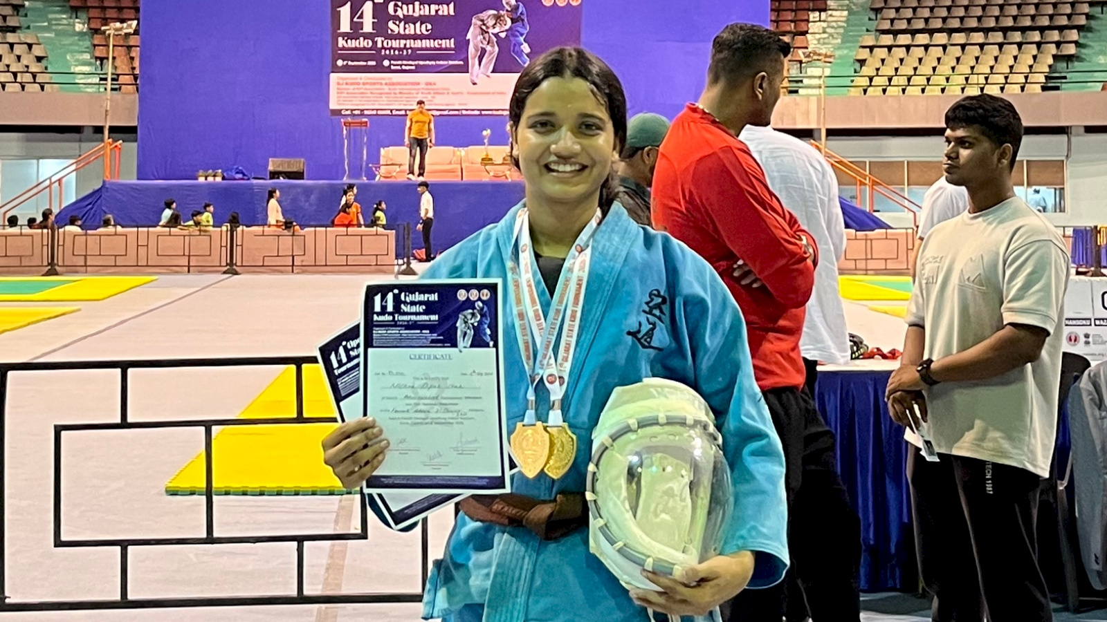 Nishra Shah Gujarat State Kudo Tournament