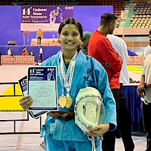 Nishra Shah Gujarat State Kudo Tournament