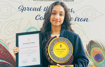 Muskaan Sanghvi Roller Skating