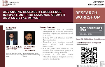 Advancing Research Excellence, Innovation, Professional Growth and Societal Impact