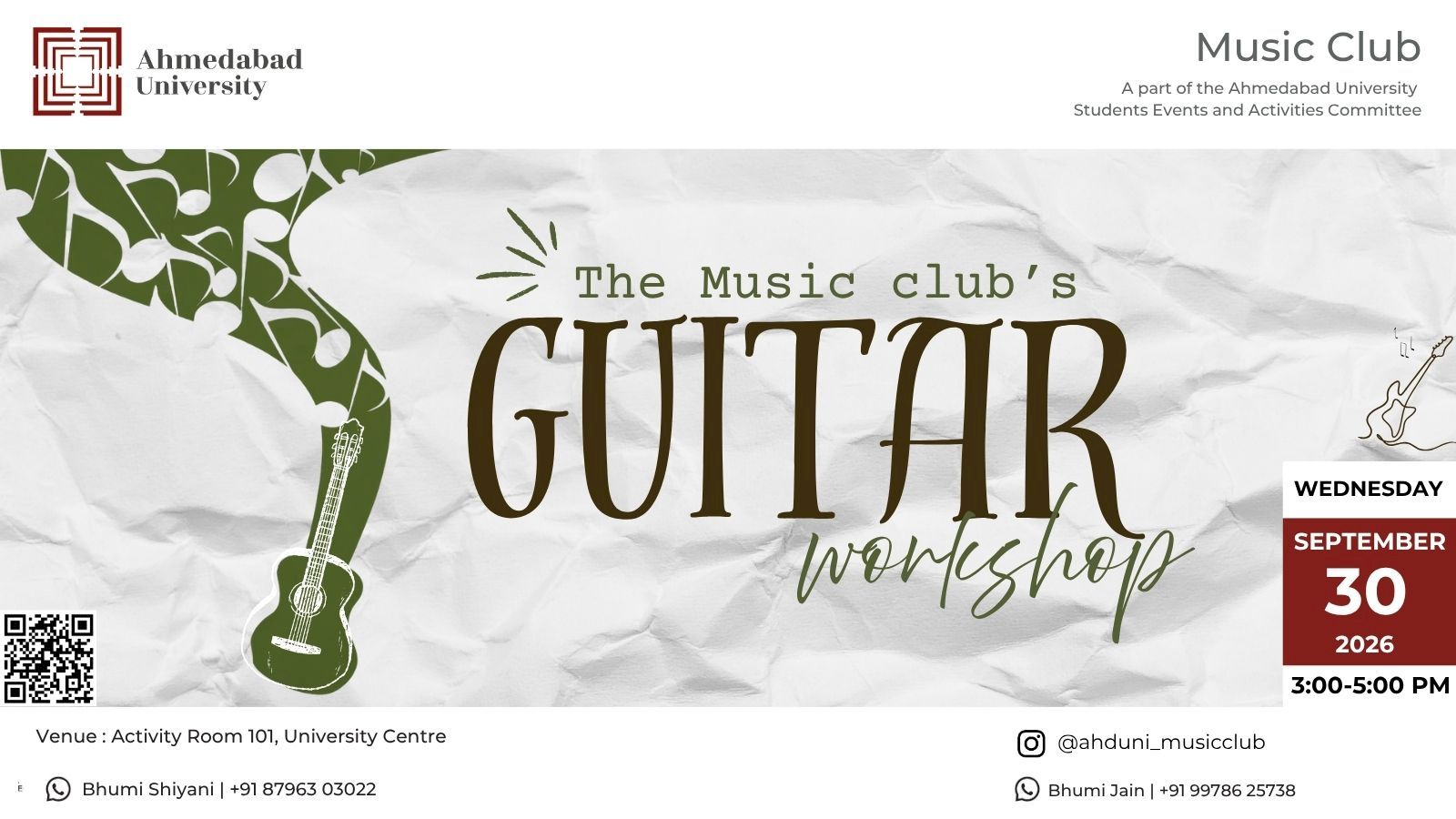 Guitar Workshop 2026
