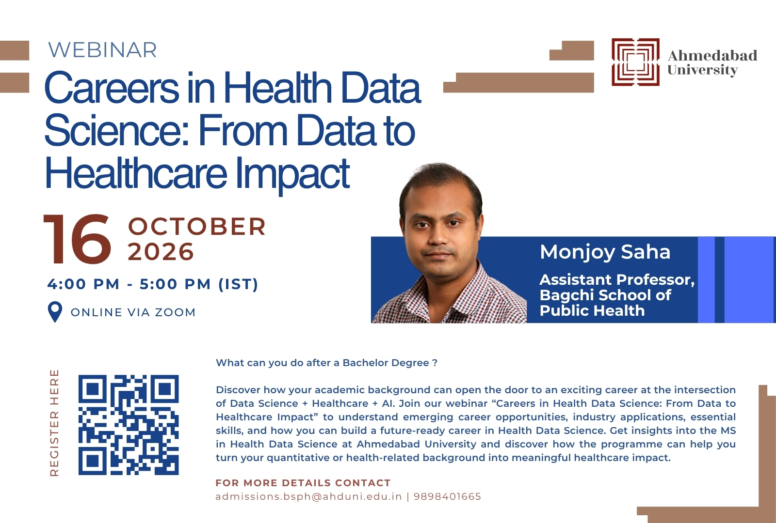 Careers in Health Data Science: From Data to Healthcare Impact