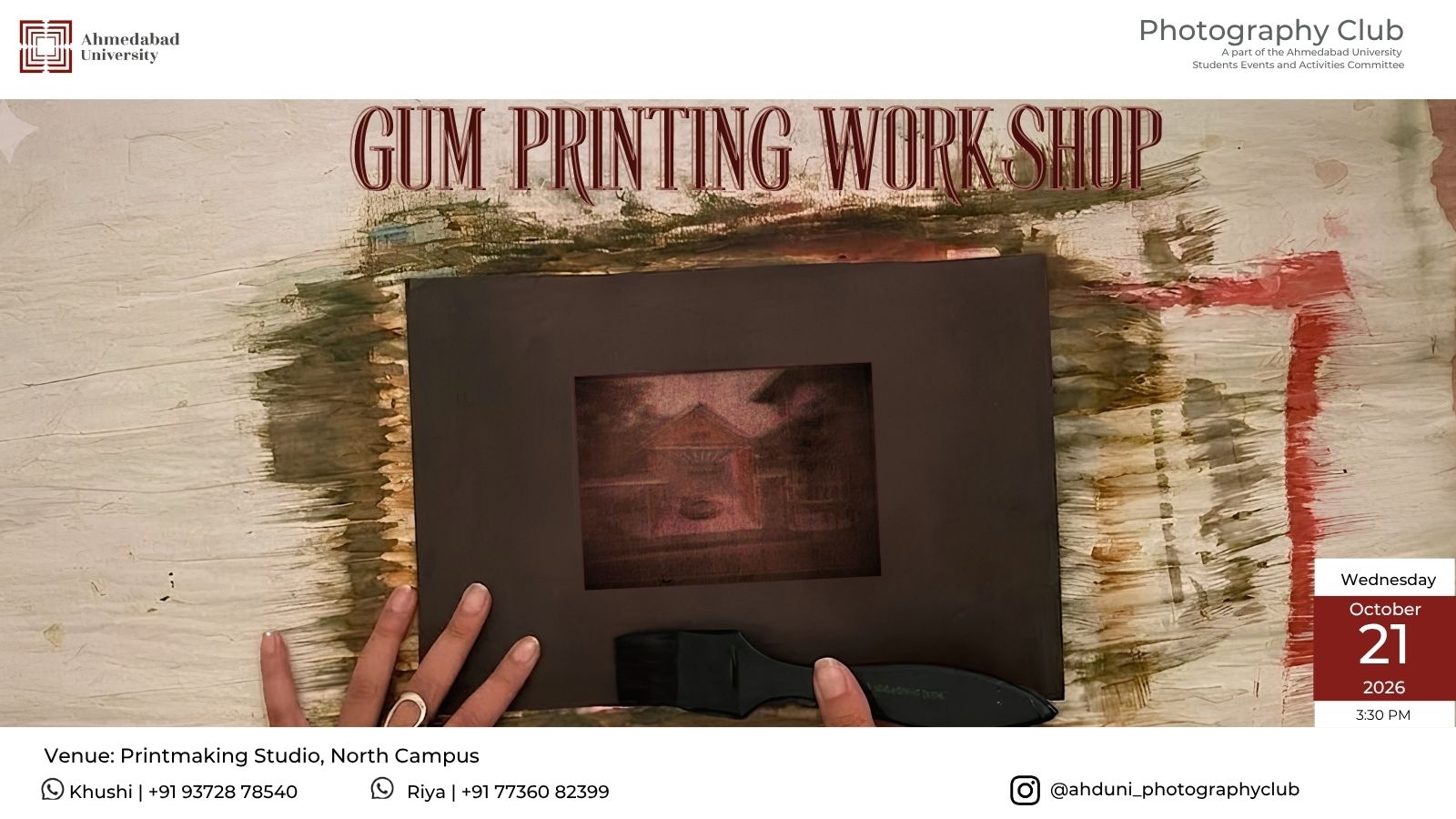 Gum Printing Workshop