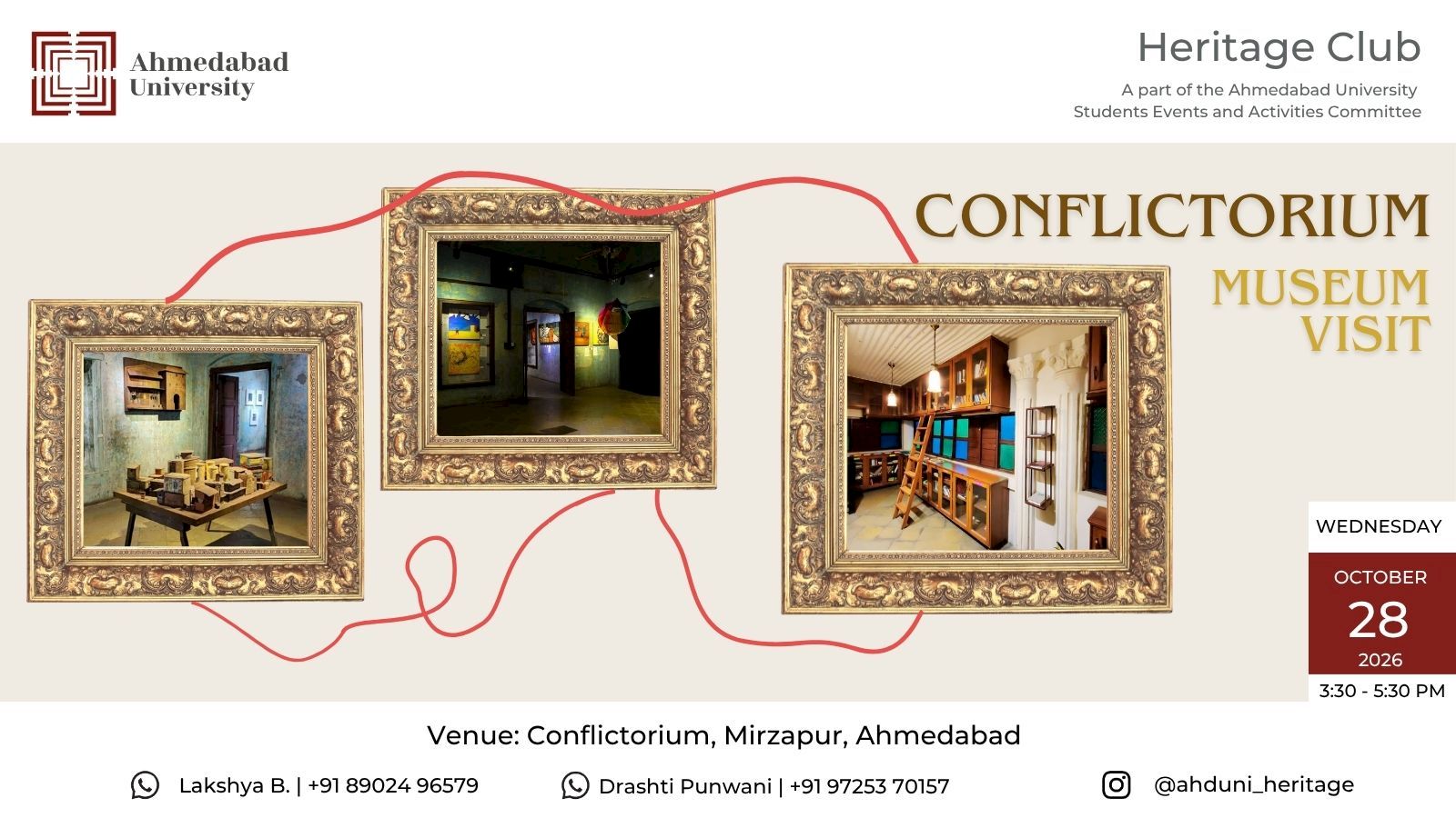 Museum Visit to Conflictorium | Heritage Club