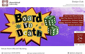 BOARD TO DEATH: A Board Game Making Workshop