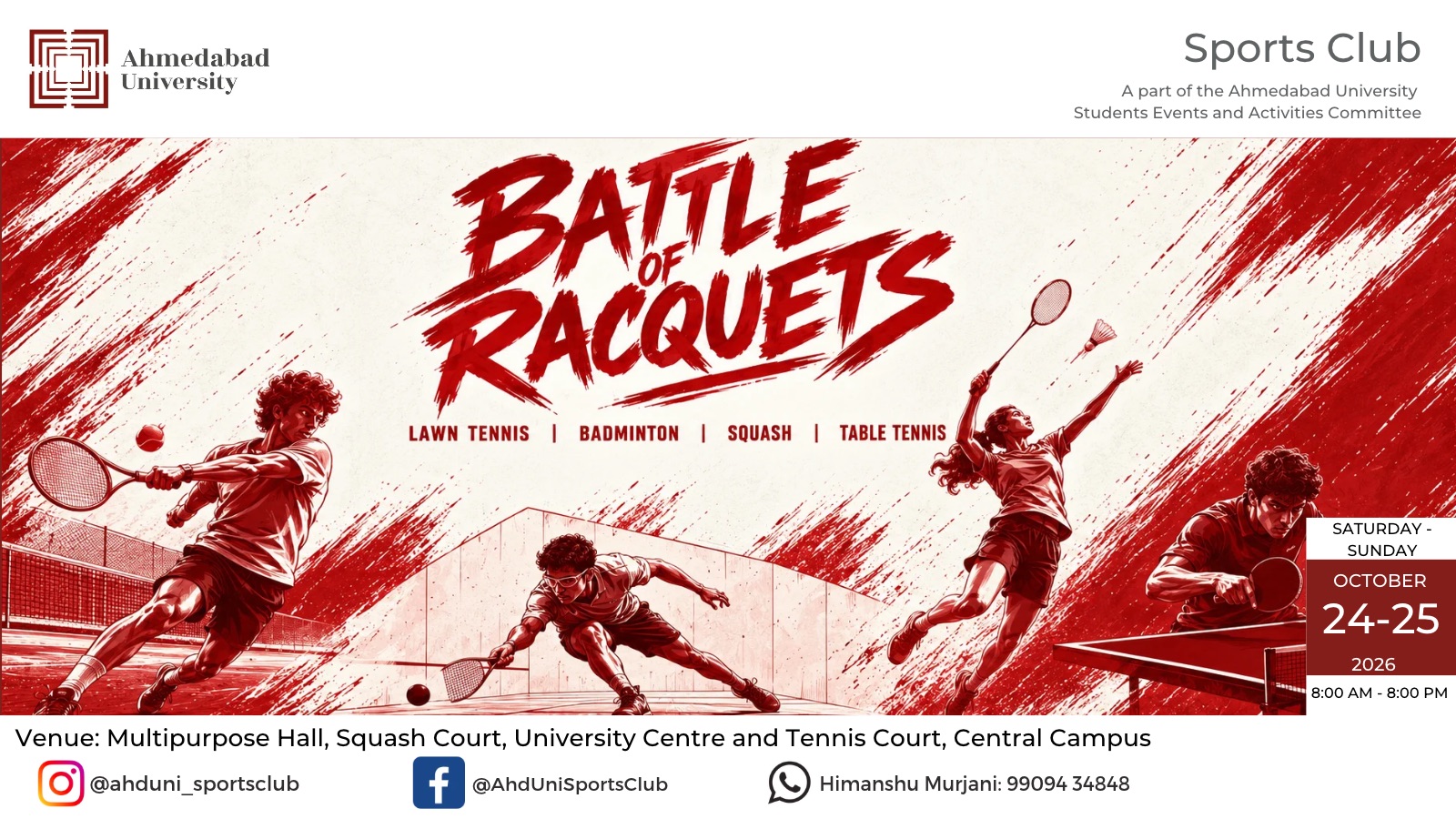 Battle of Racquets 2026