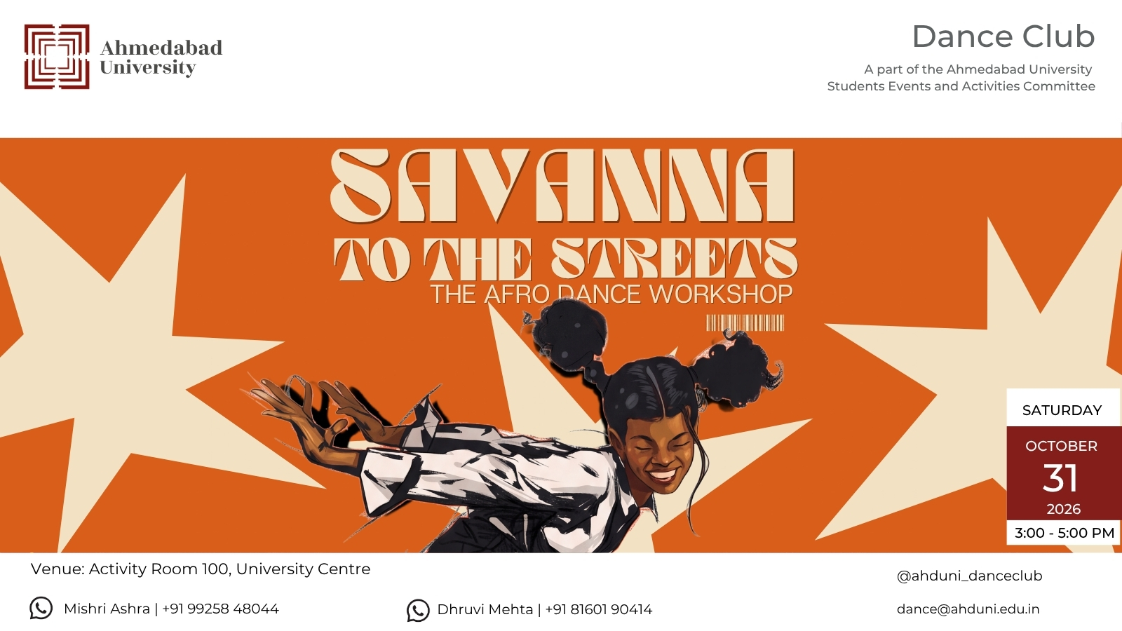 Savanna to the Streets - The Afro Workshop